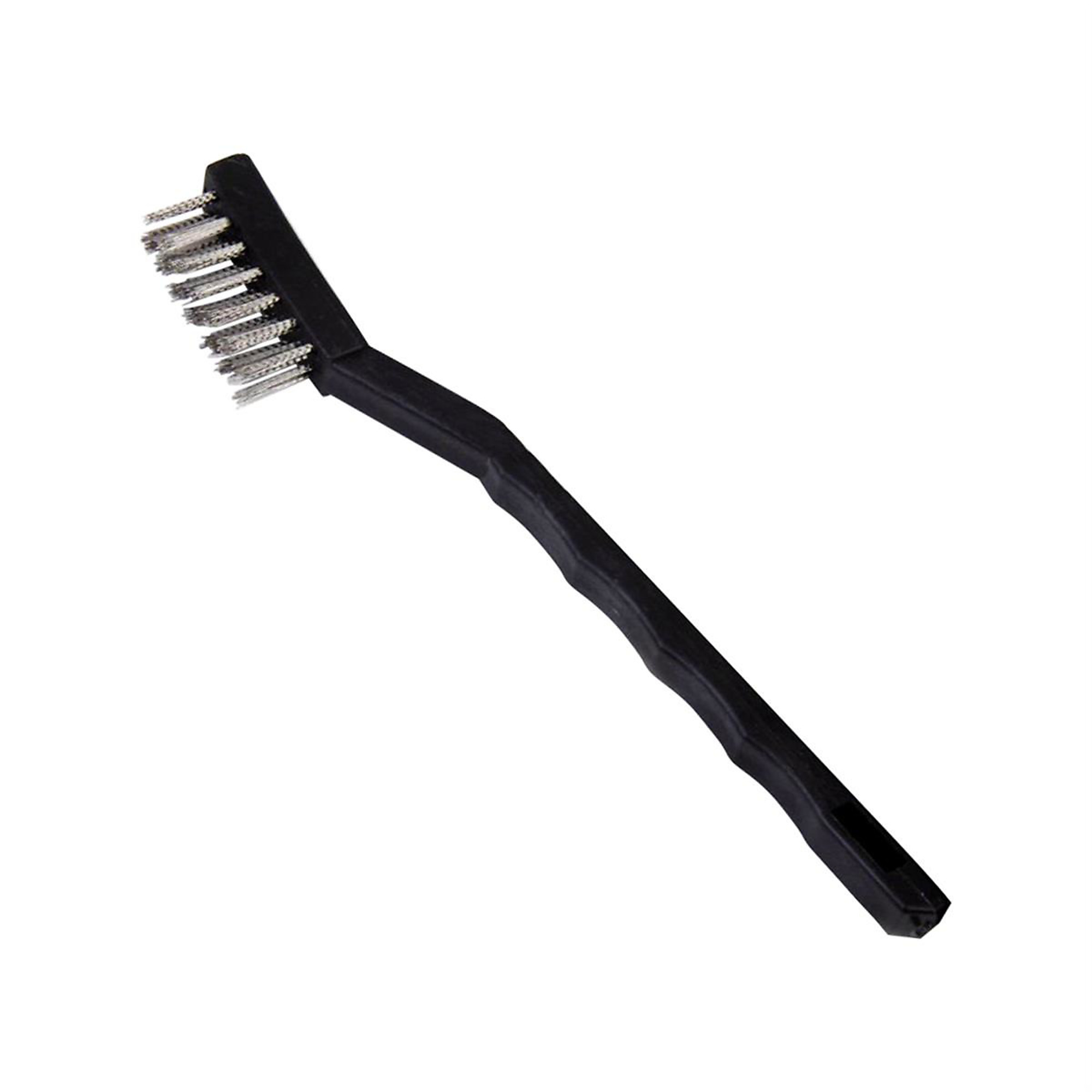 K Tool International Stainless Steel Mini Brush — Polypropylene Handle, Model# KTI74108